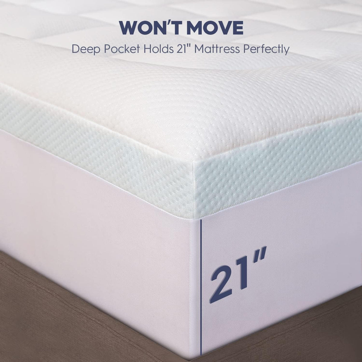 Maxi-Cozy Cooling Mattress Topper