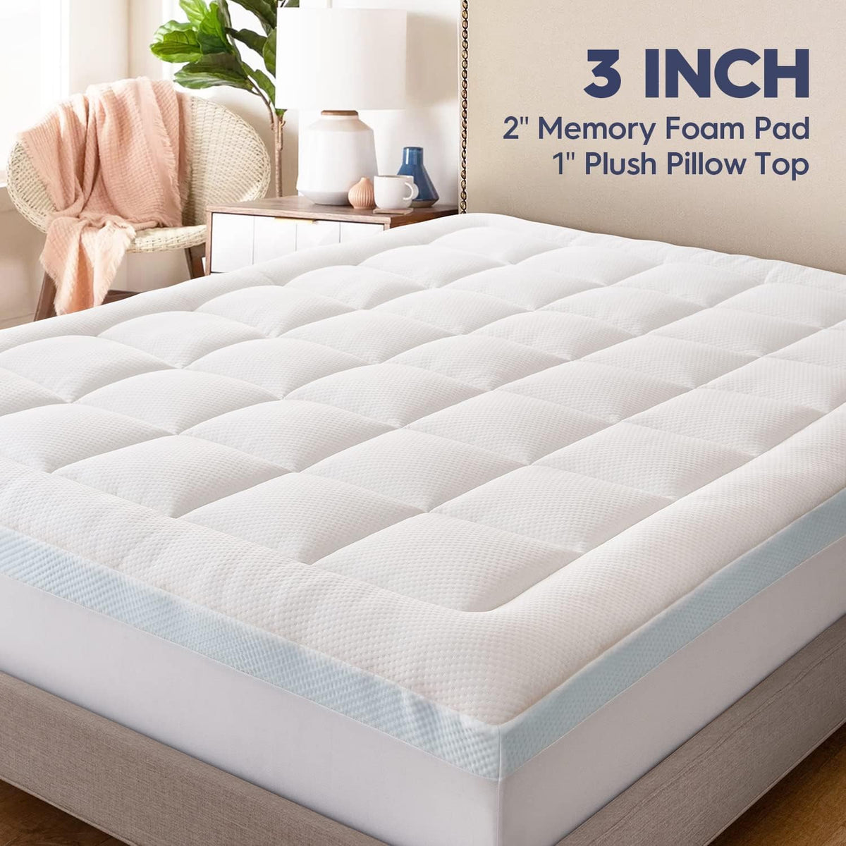 Maxi-Cozy Cooling Mattress Topper