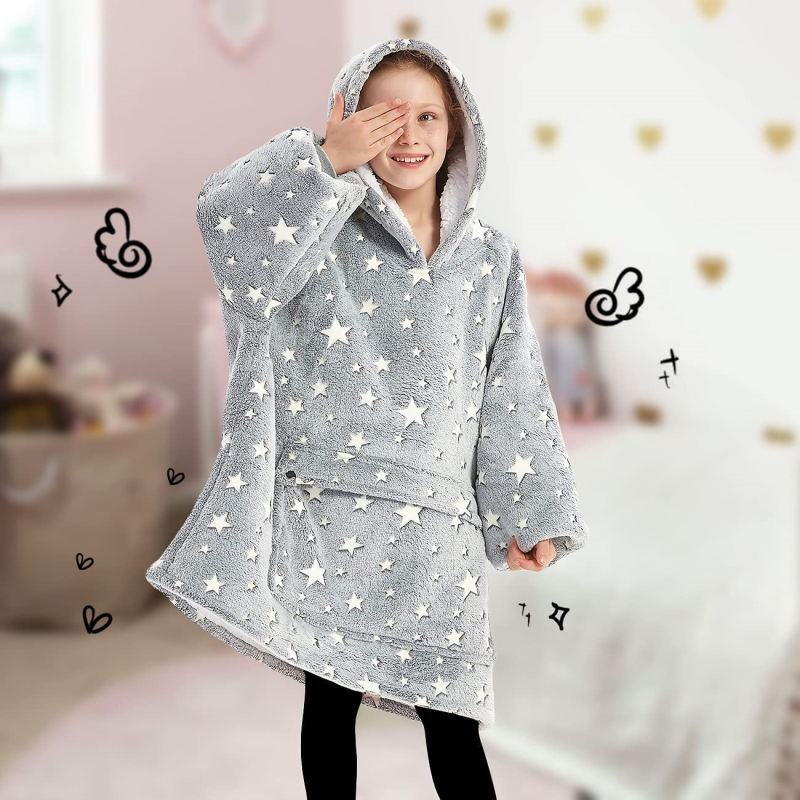 Glowy Hoodie - Stars *NEW PRODUCT*