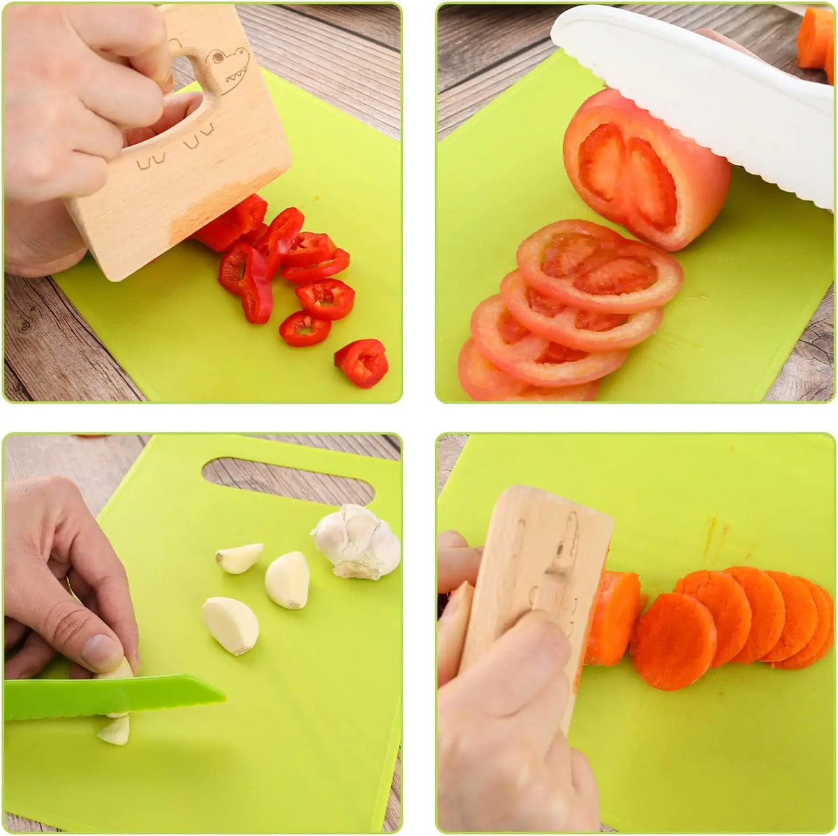 Montessori-Inspired Kitchen Knife Set for Kids