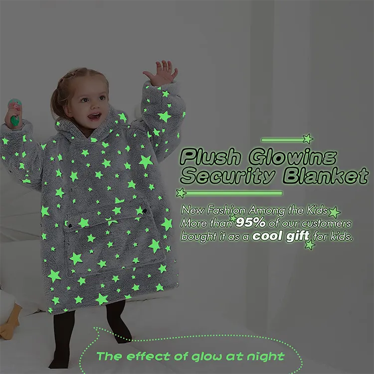 Glowy Hoodie - Stars *NEW PRODUCT*