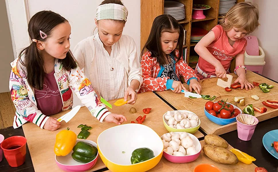 Montessori-Inspired Kitchen Knife Set for Kids