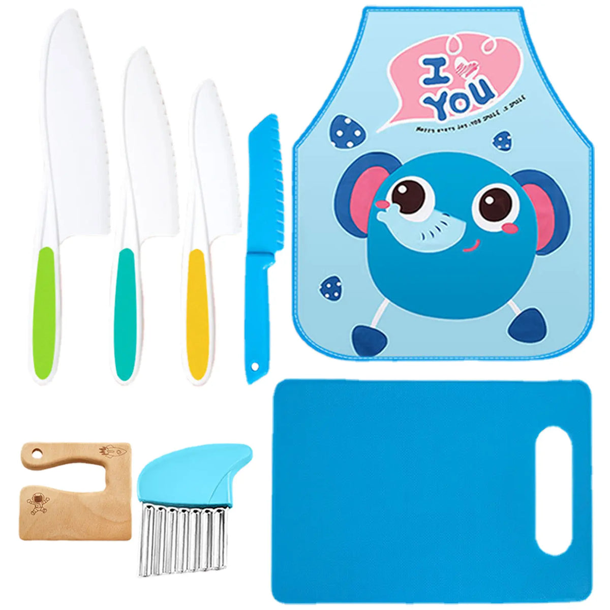 Montessori-Inspired Kitchen Knife Set for Kids