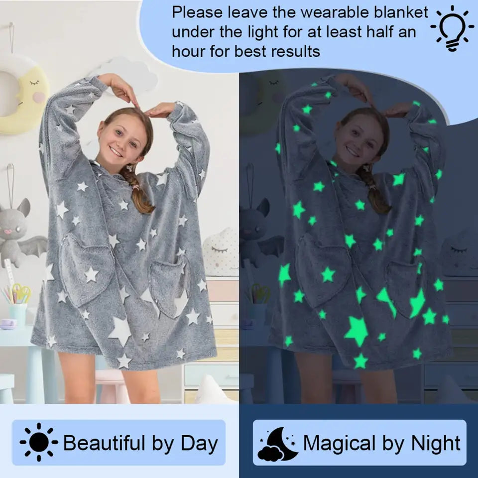 Glowy Hoodie - Stars *NEW PRODUCT*