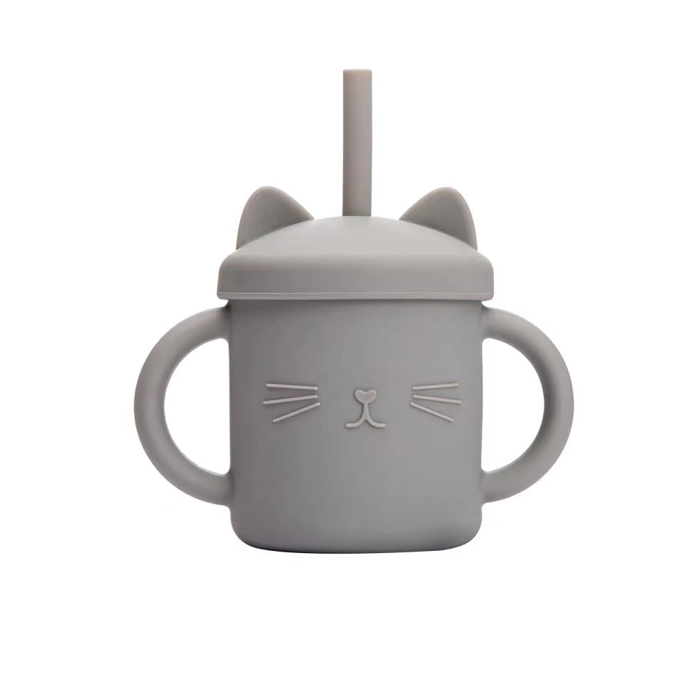 Cece The Cat Silicone Sippy Cup