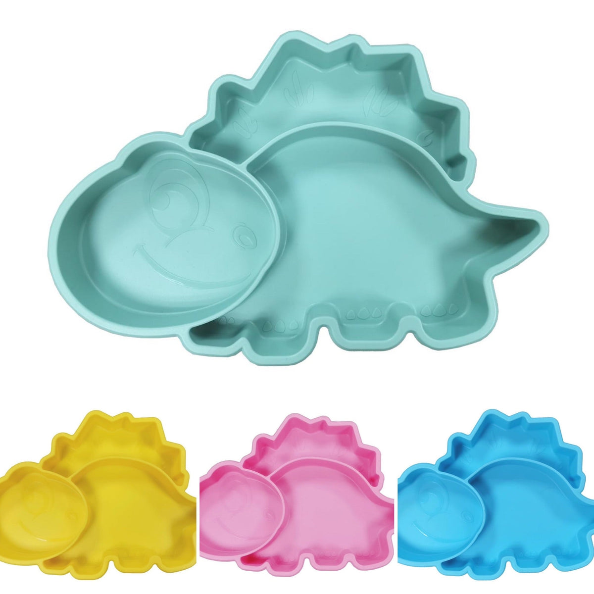 Dinosaur Silicone Suction Plate