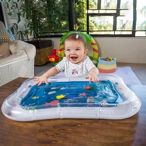 tummy time water mat