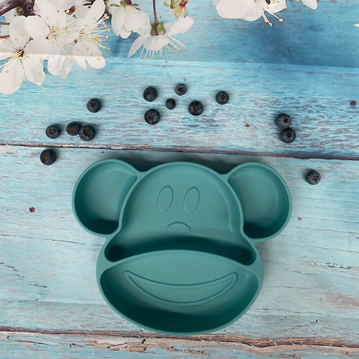 Mishka &amp; Meg the Monkey Silicone Suction Plate