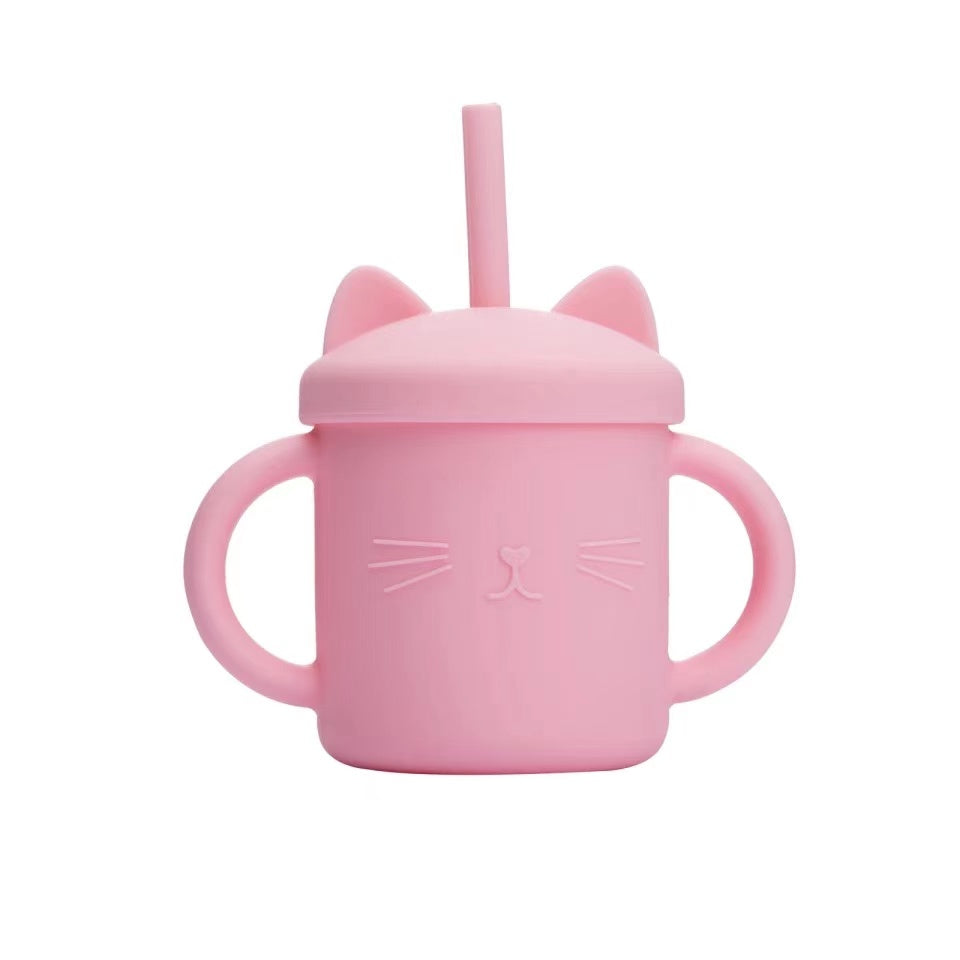 Cece The Cat Silicone Sippy Cup