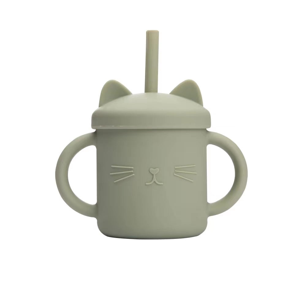 Cece The Cat Silicone Sippy Cup