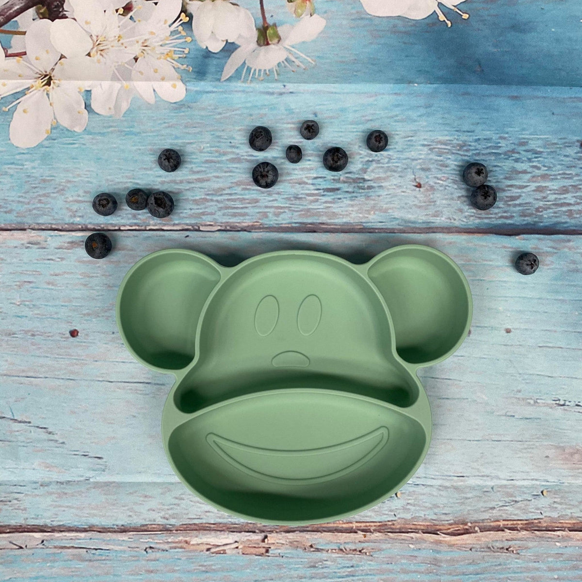 Mishka &amp; Meg the Monkey Silicone Suction Plate